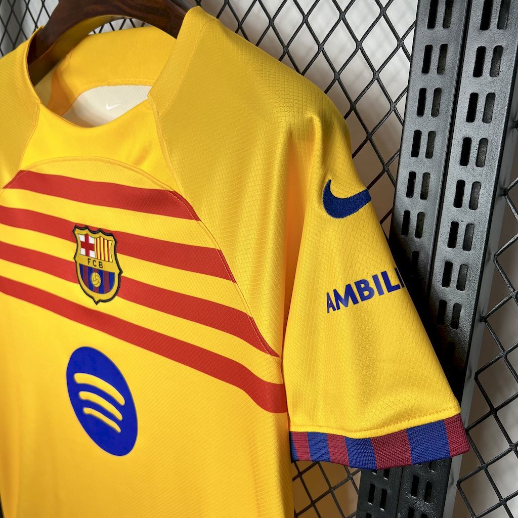 Barcelona 2024-25 Yellow Jersey S-XXXXL S-XXL