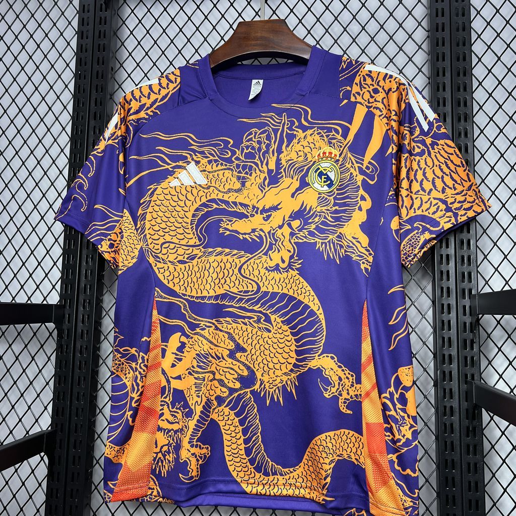 Real Madrid 2024-25 Purple Dragon Special Edition Jersey S-XXL S-XXL