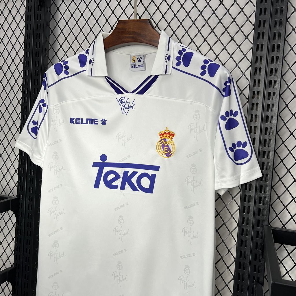 Real Madrid 1994-96 Home Retro Jersey S-XXL