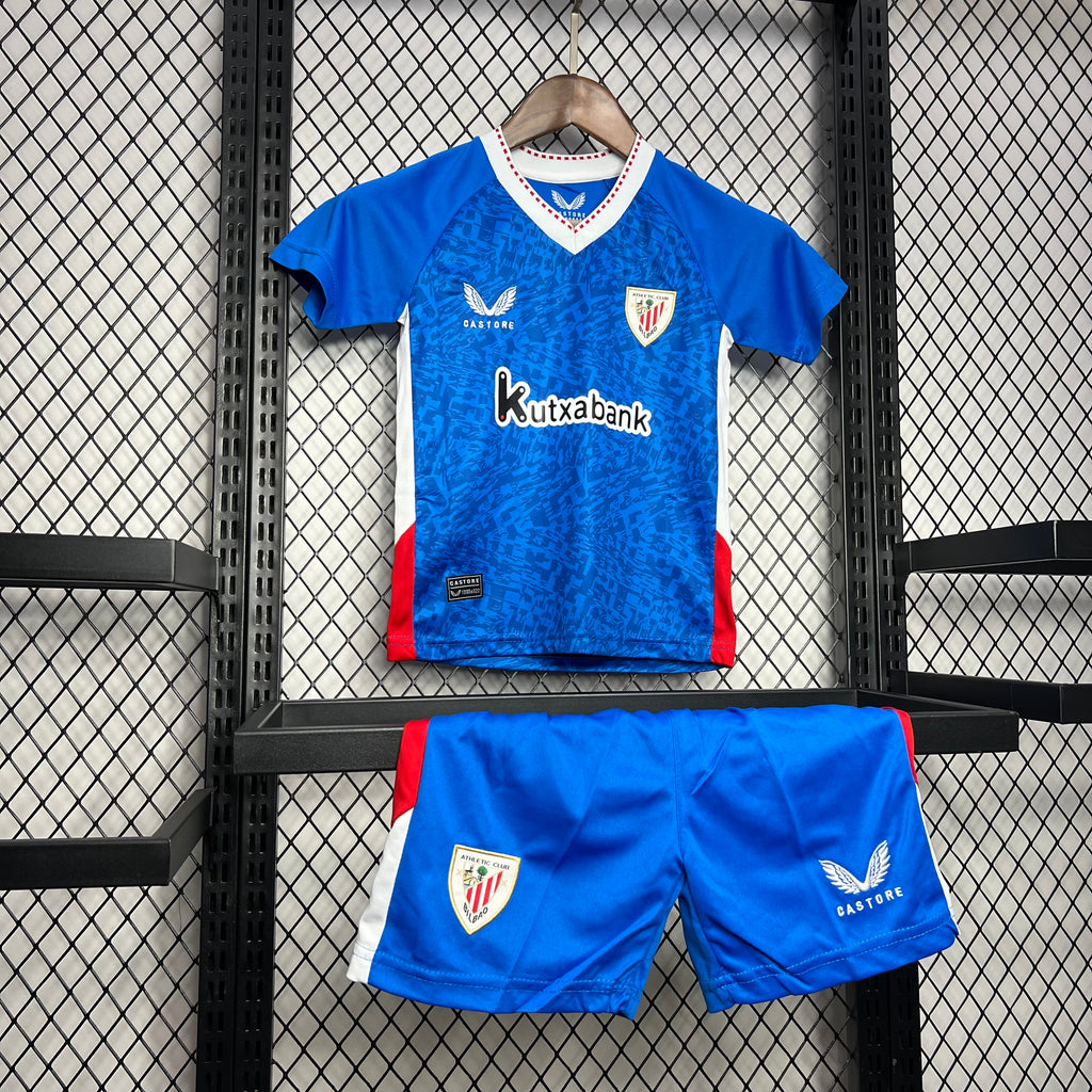 Athletic Bilbao 2024-25 Away Kids Kit S-XXL
