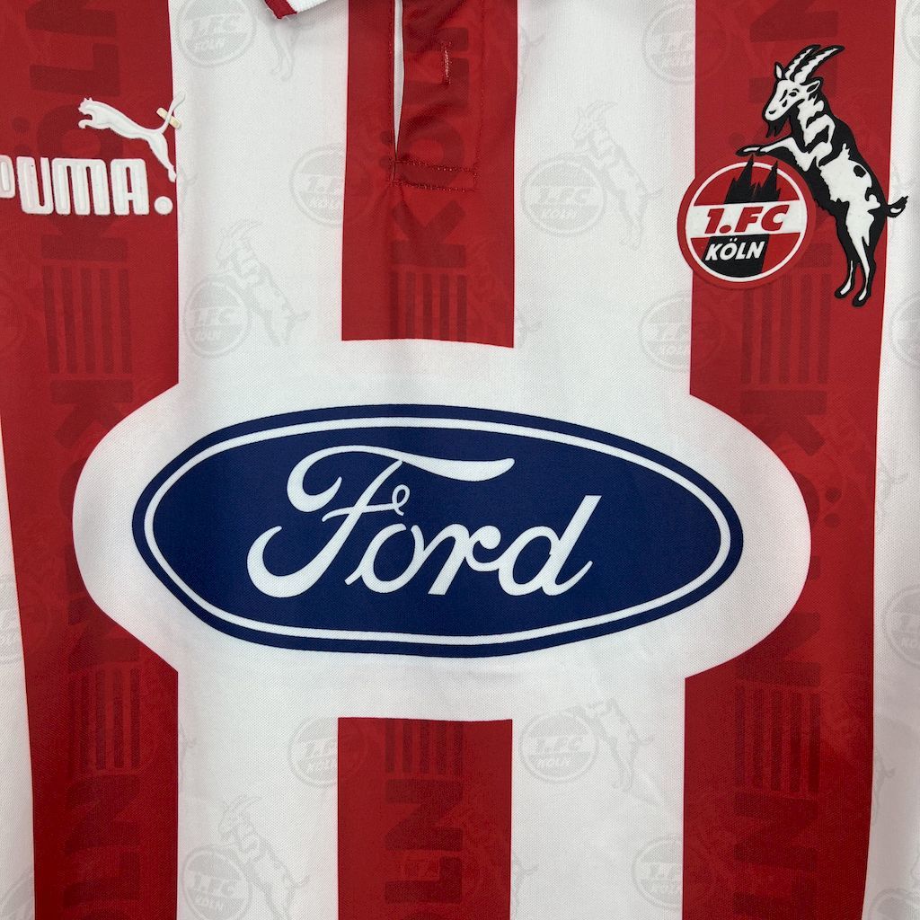 Top 11 1. FC Kln 1995-96 Home Retro Jersey S-XXL