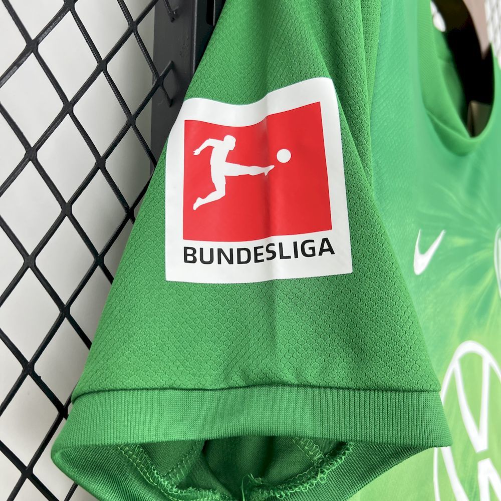 Top 11 Wolfsburg 2025-26 Home Football jersey S-XXL