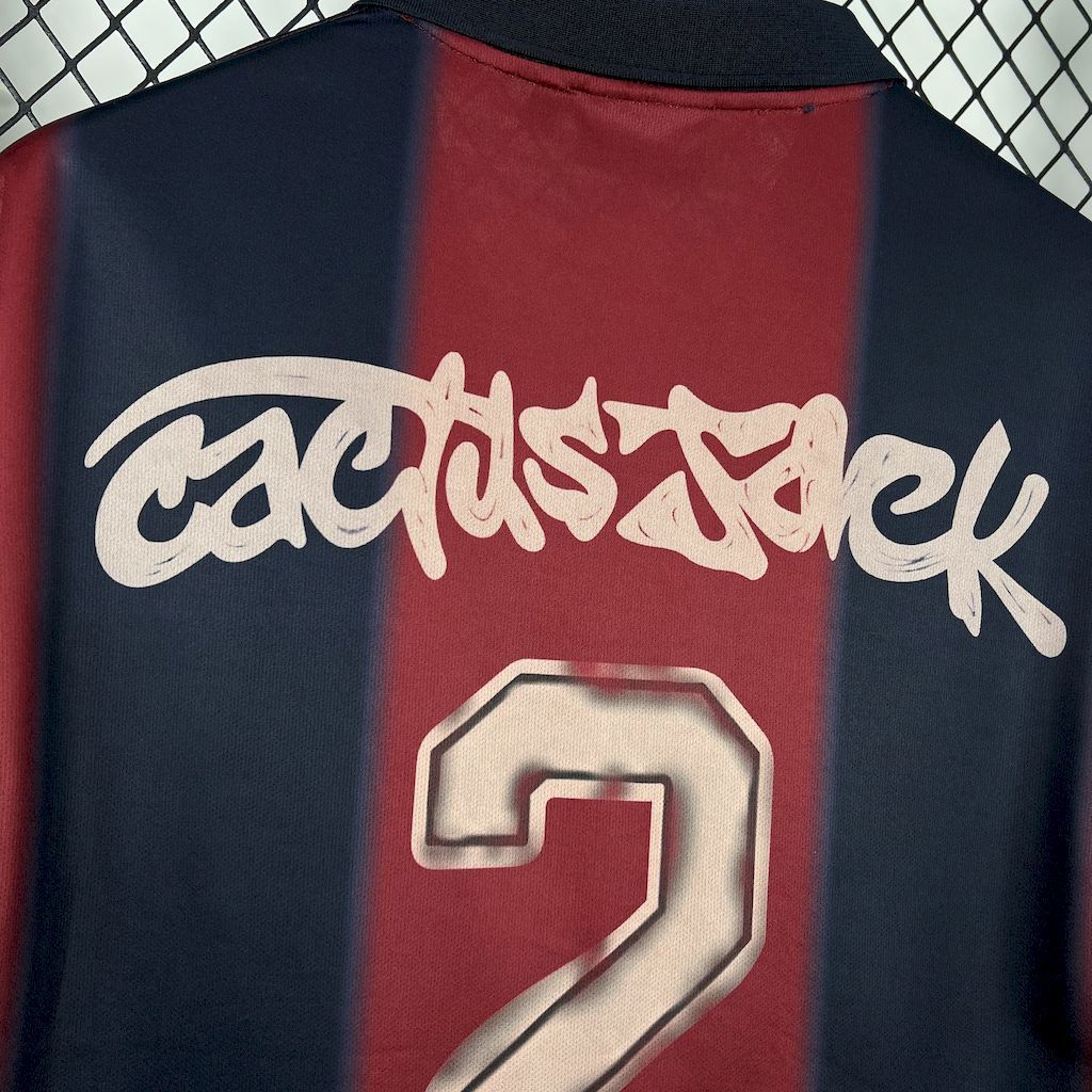 Barcelona 2000-01 Home Retro Skeleton Jersey S-XXL