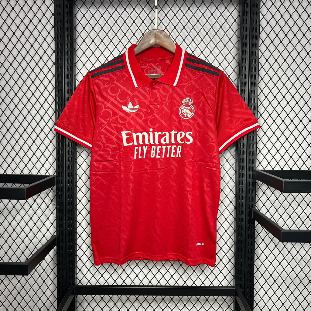 Real Madrid 2024-25 Red Jersey S-XXL