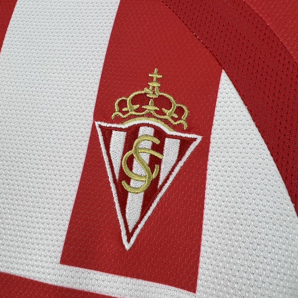Sporting de Gijon 2008-09 Home Retro Jersey S-XXL