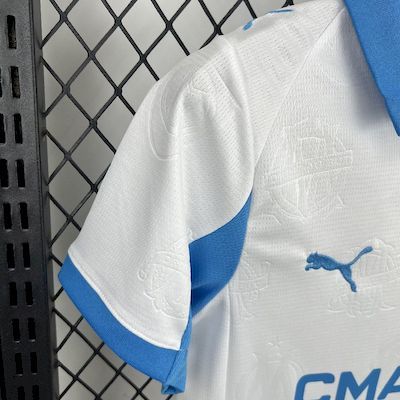 Olympique Marseille 2025-26 Home Kids Kit S-XXL