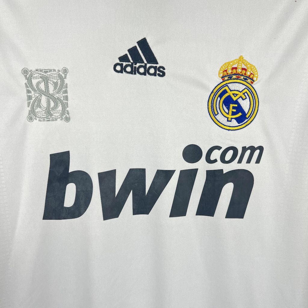 Real Madrid 2009-10 Home Retro Jersey S-XXL