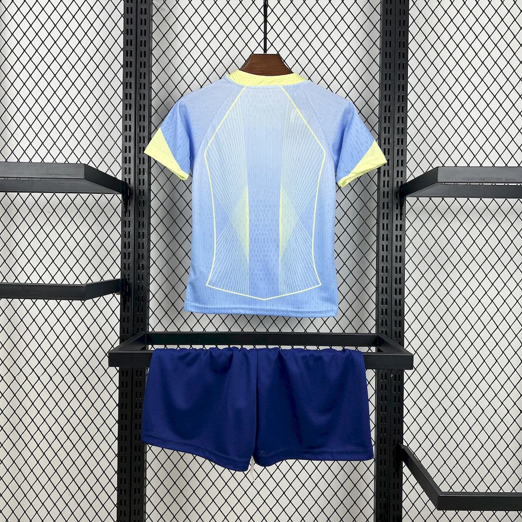Barcelona 2025-26 blue special edition Kids Kit S-XXL