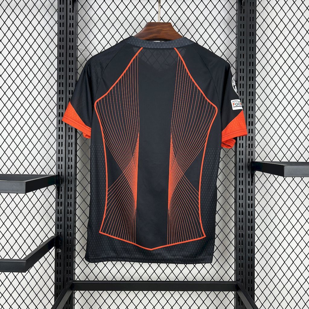 Barcelona 2025-26 black orange special edition Football jersey S-XXL