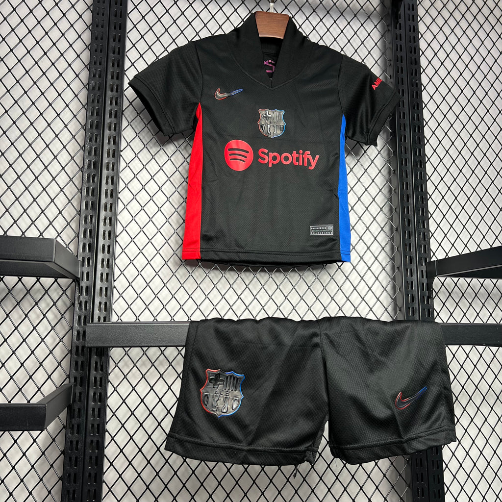 Barcelona 2024-25 Away Kids Kit S-XXL