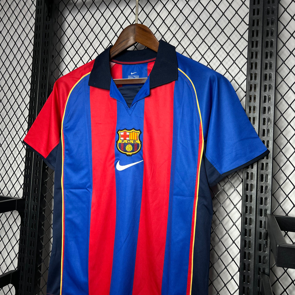 Barcelona 2001-02 Home Retro Jersey S-XXL