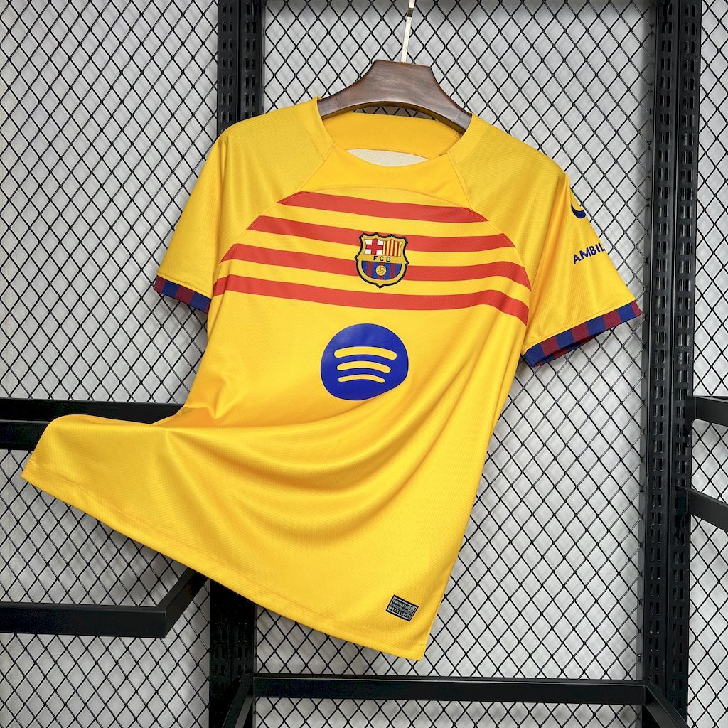 Barcelona 2024-25 Yellow Jersey S-XXXXL S-XXL