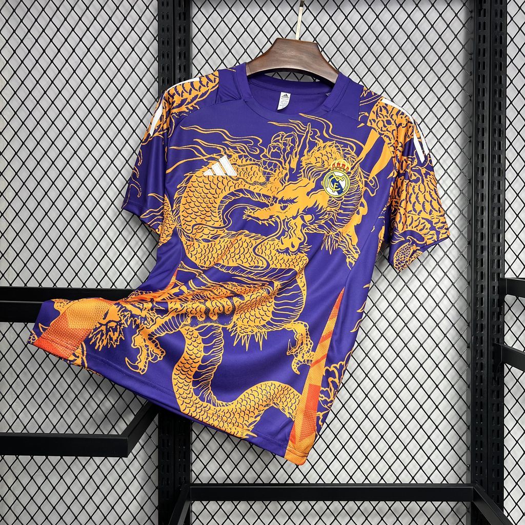 Real Madrid 2024-25 Purple Dragon Special Edition Jersey S-XXL S-XXL