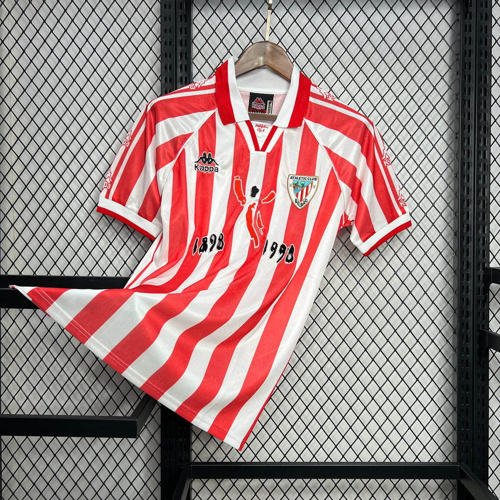 Athletic Bilbao 1997-98 Home Retro Jersey S-XXL