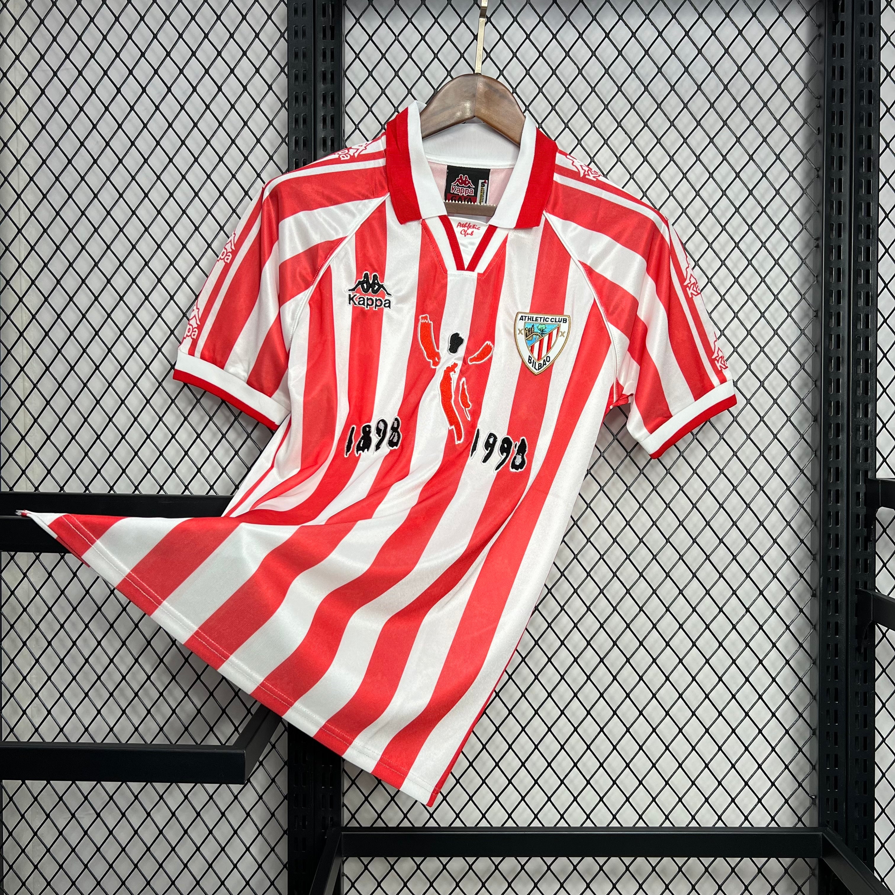 Athletic Bilbao 1997-98 Home Retro Jersey S-XXL