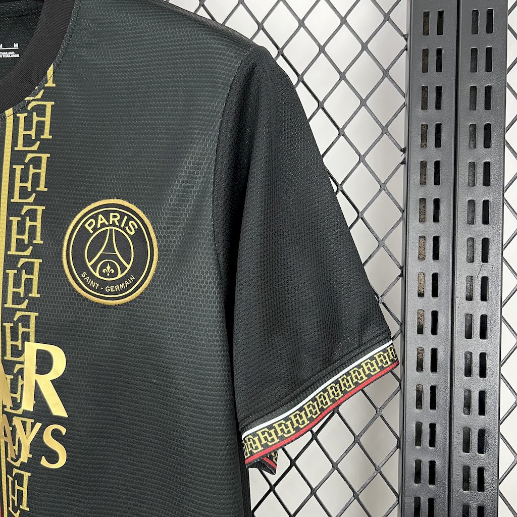 PSG 25-26 Black and Gold Edition Football jersey S-XXL