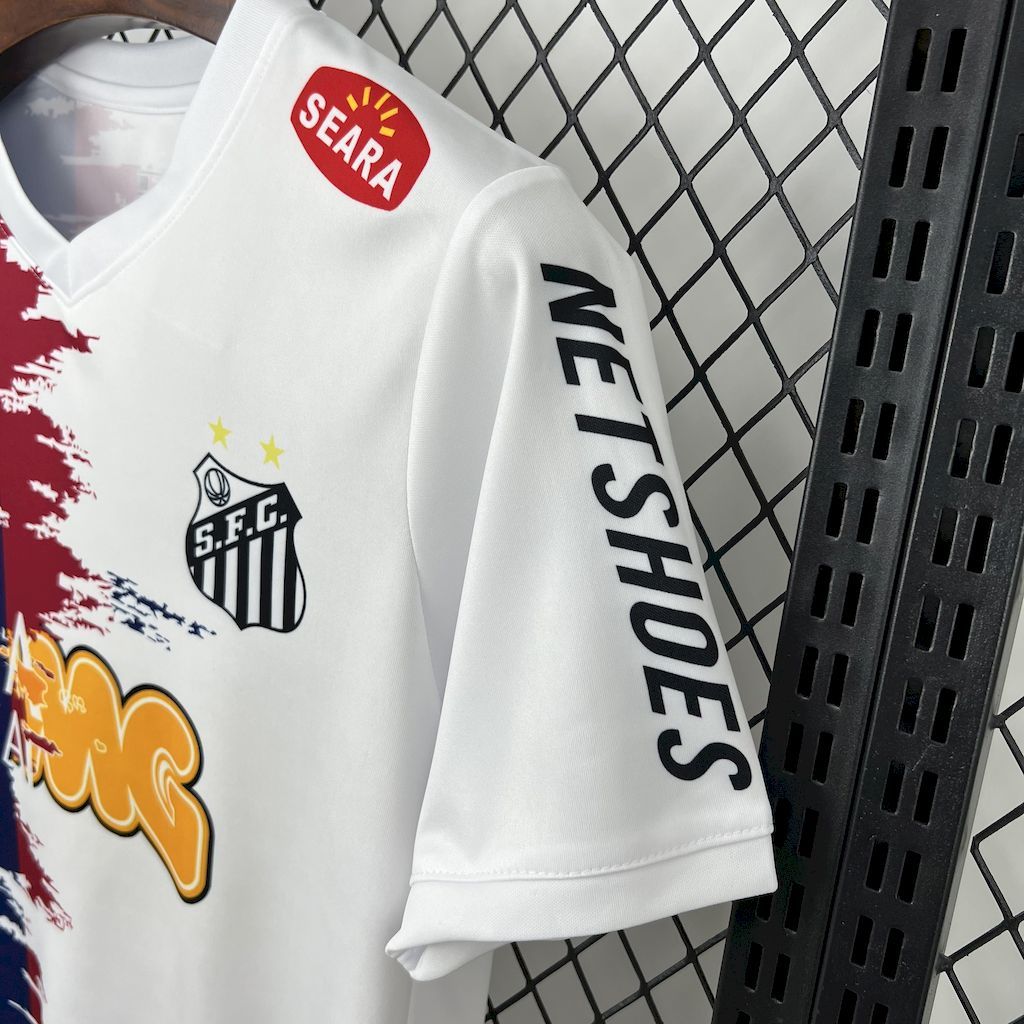 Neymar da Silva Santos Júnior 2025-26 Barcelona-Santos Jersey S-XXL
