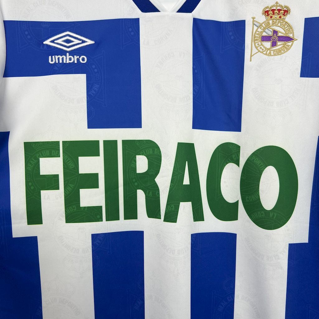 Deportivo La Coruna 94-95 Home Retro Jersey S-XXL