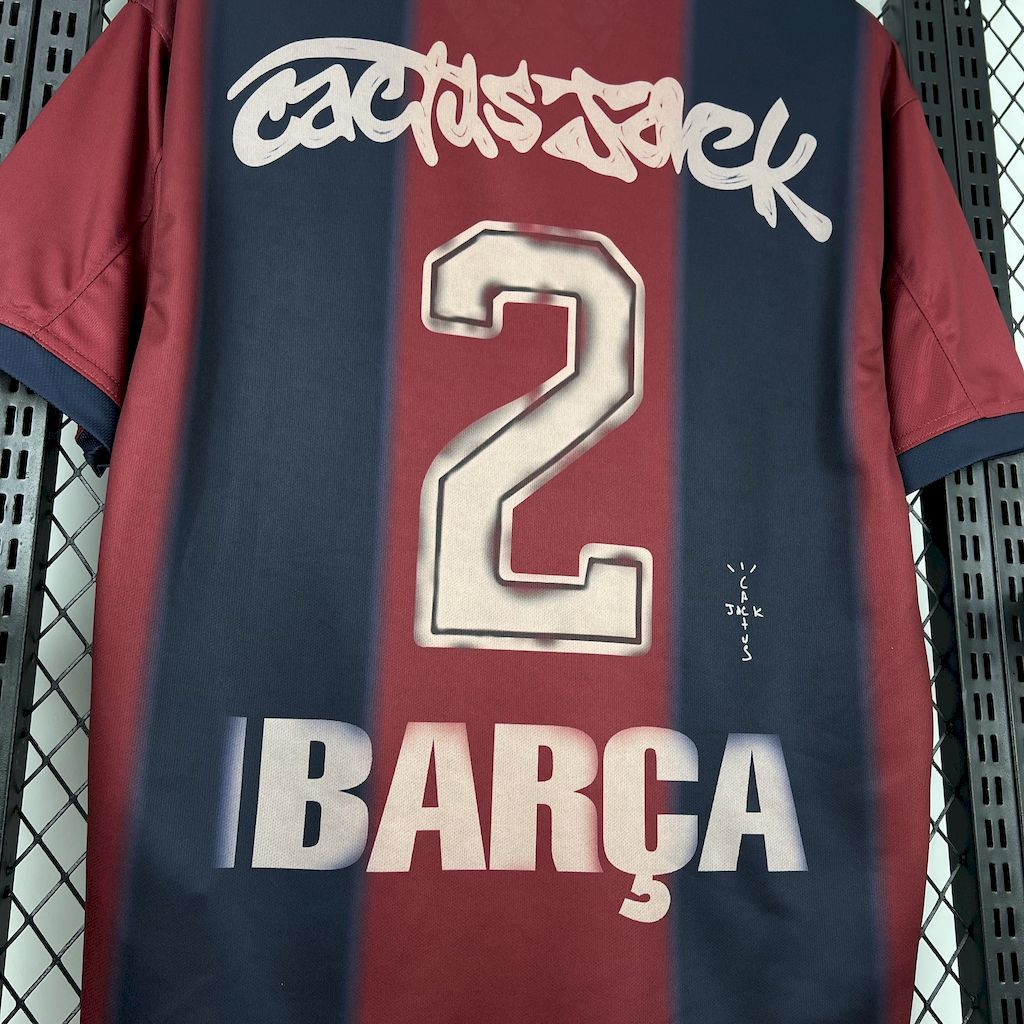 Barcelona 2000-01 Home Retro Skeleton Jersey S-XXL
