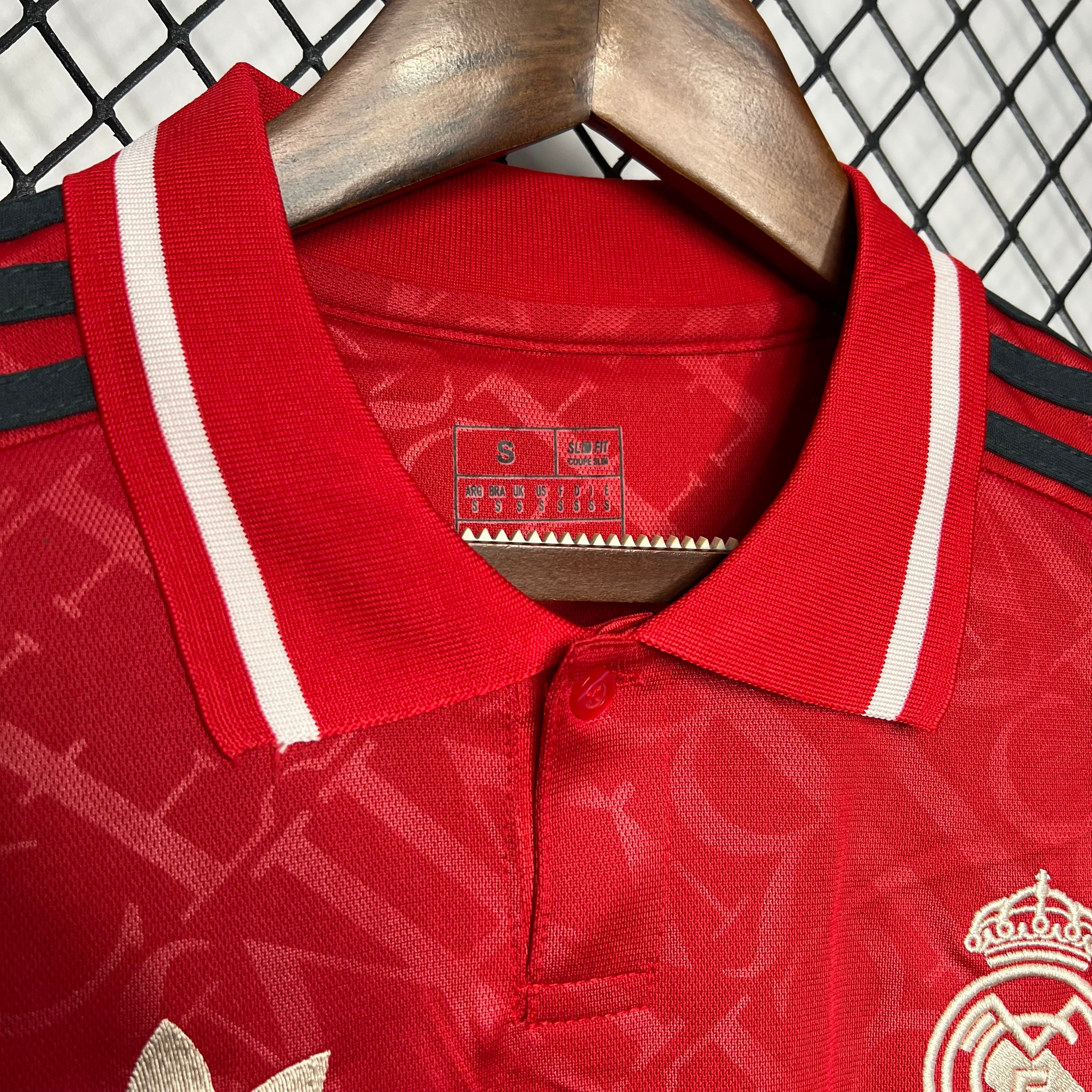 Real Madrid 2024-25 Red Jersey S-XXL