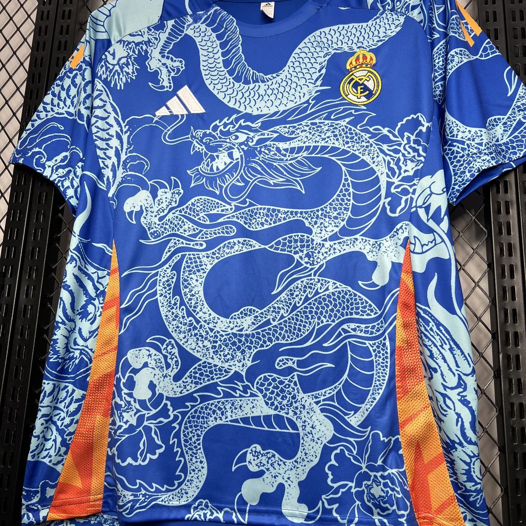 Real Madrid 2024-25 Blue Dragon Special Edition Jersey S-XXL S-XXL