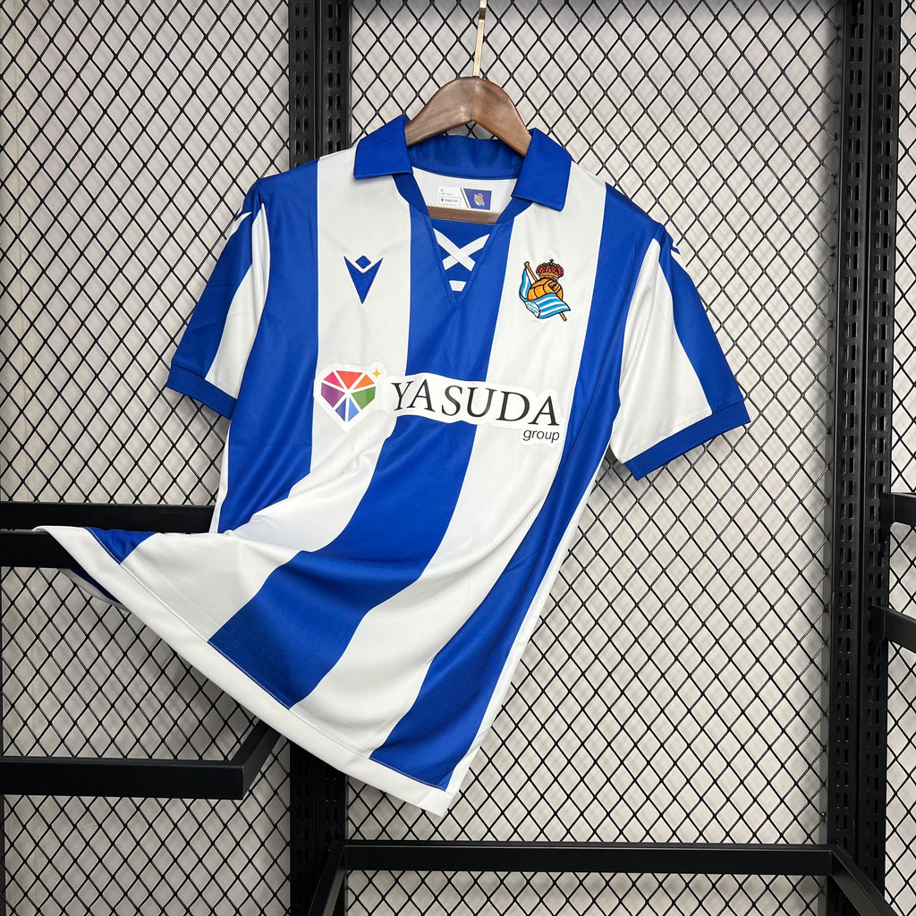 Real Sociedad 2024-25 Home Jersey S-XXL