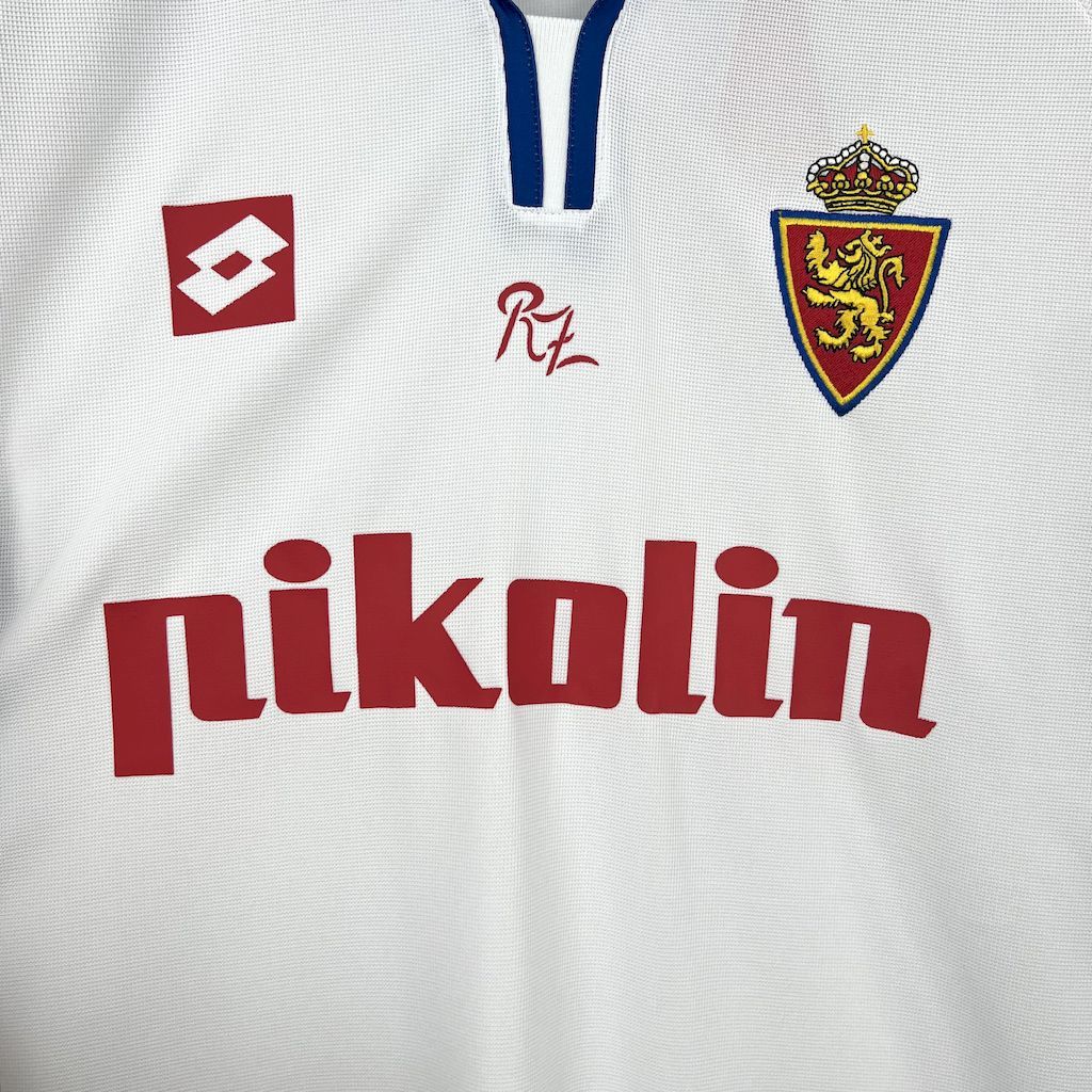 Top 11 Real Zaragoza 2004 Home Retro Jersey S-XXL