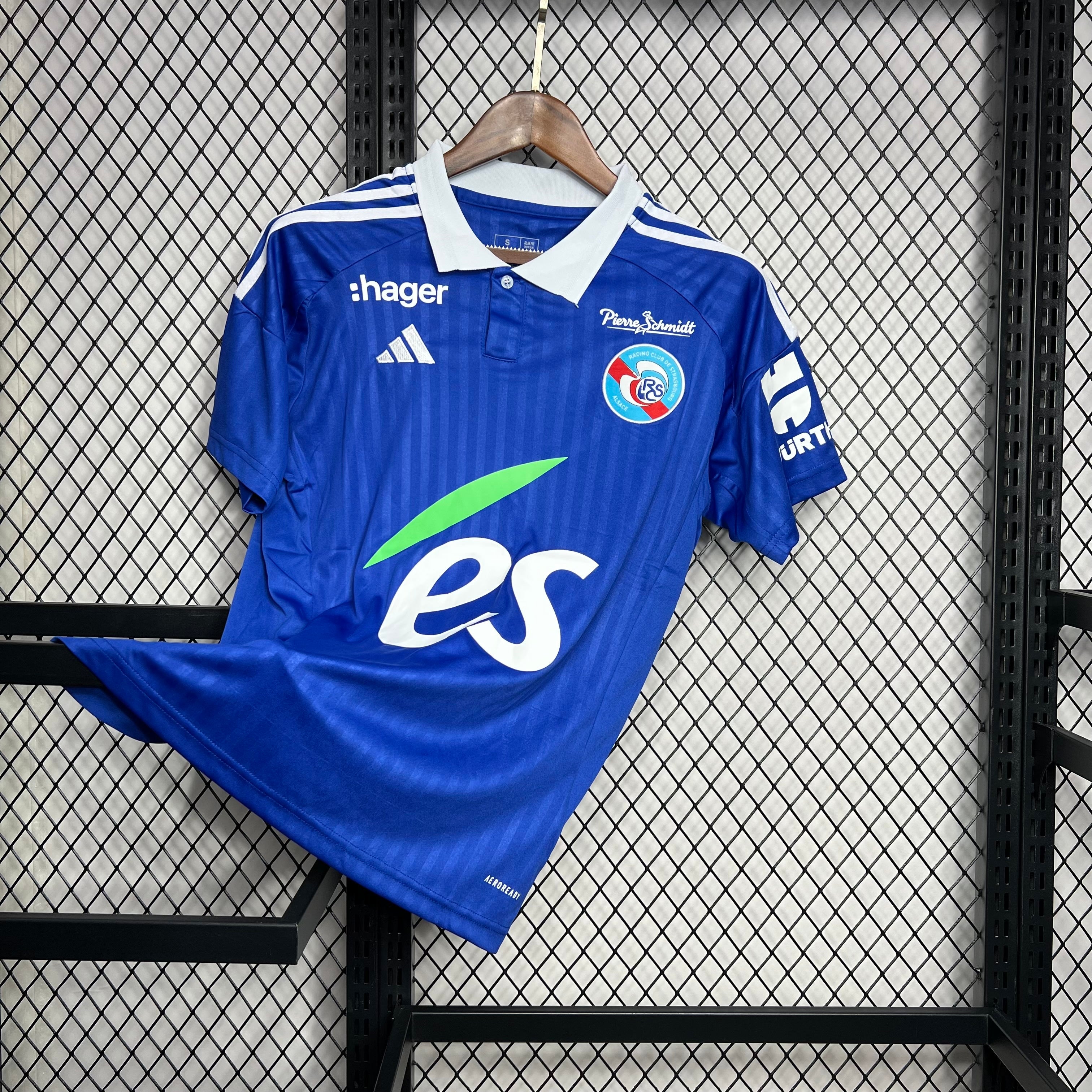 RC Strasbourg Alsace 2024-25 Home Jersey S-XXL