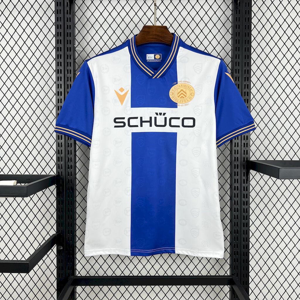 Arminia Bielefeld 2024-25 125th Anniversary Edition Football Jersey S-XXL