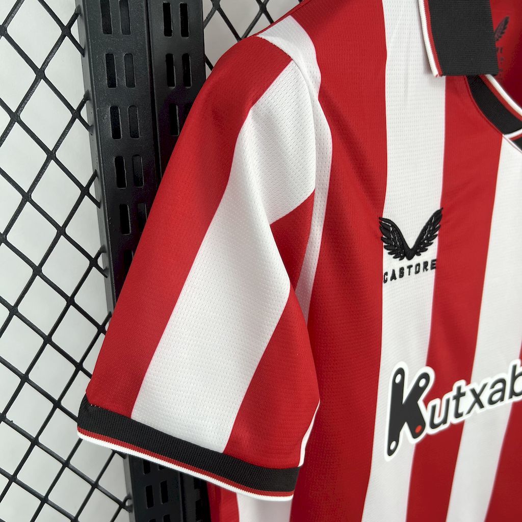 Athletic Bilbao 2025-26 Home Football Jersey S-XXL
