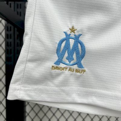 Olympique Marseille 2025-26 Home Kids Kit S-XXL