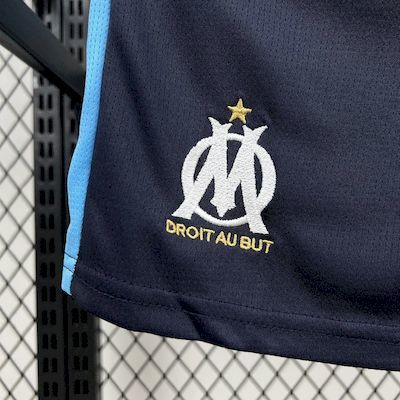 Olympique Marseille 2025-26 Away Kids Kit S-XXL