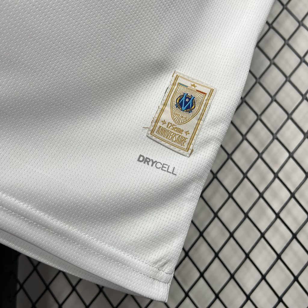 Olympique de Marseille 125th Anniversary white Jersey S-XXL S-XXL