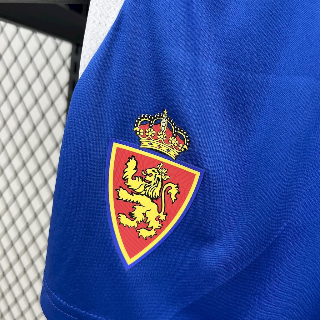 Real Zaragoza 24-25 Home Kids Kit S-XXL