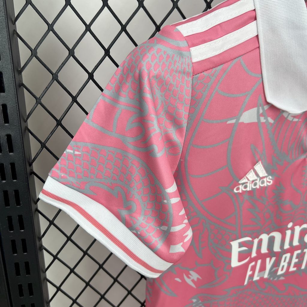 Real Madrid 2023-24 Pink Dragon Special Edition Kids Kit S-XXL