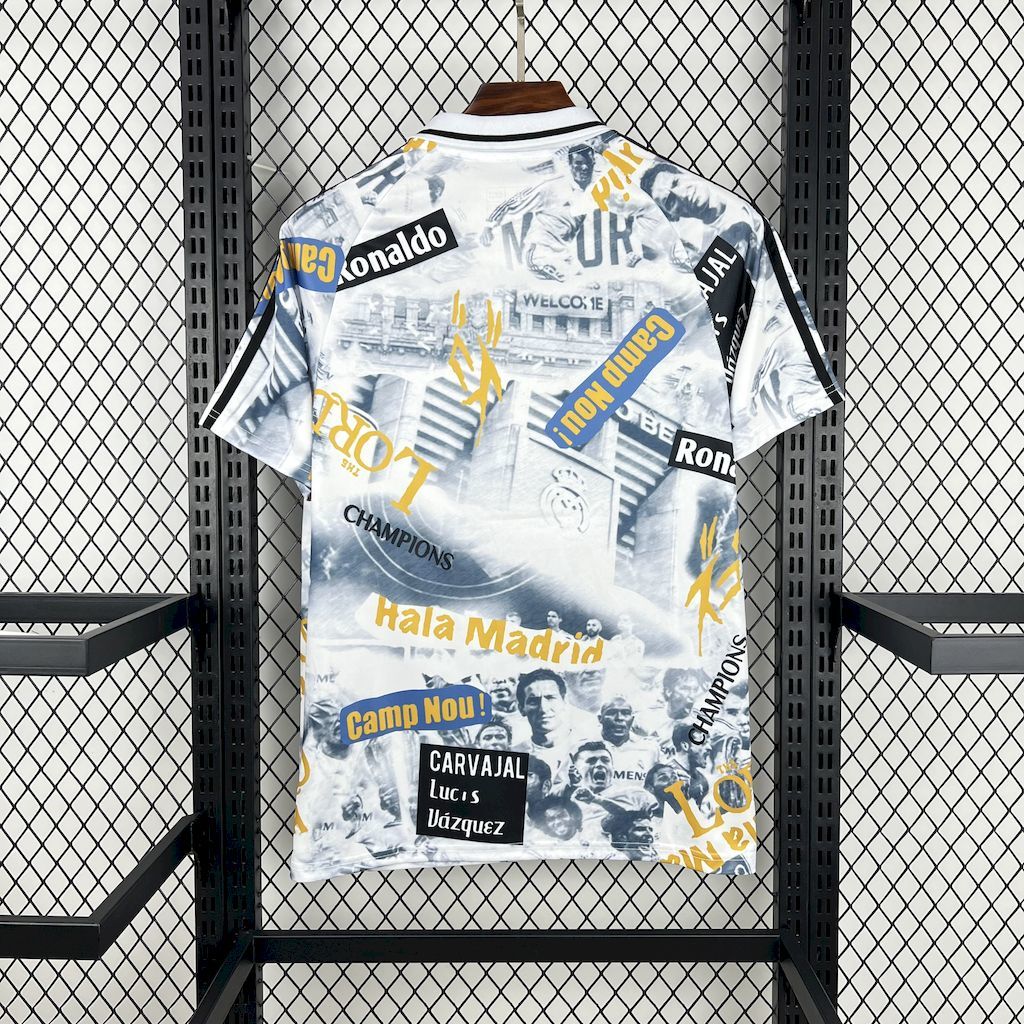 Real Madrid 2025-26 Glory Graffiti Board Football jersey S-XXL