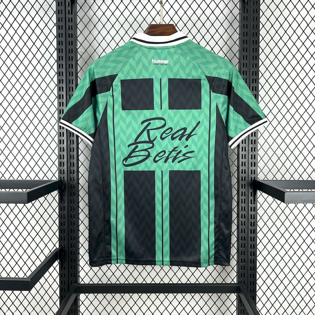 Real Betis 2025-26 Oversize NegraVerde Football Jersey S-XXL