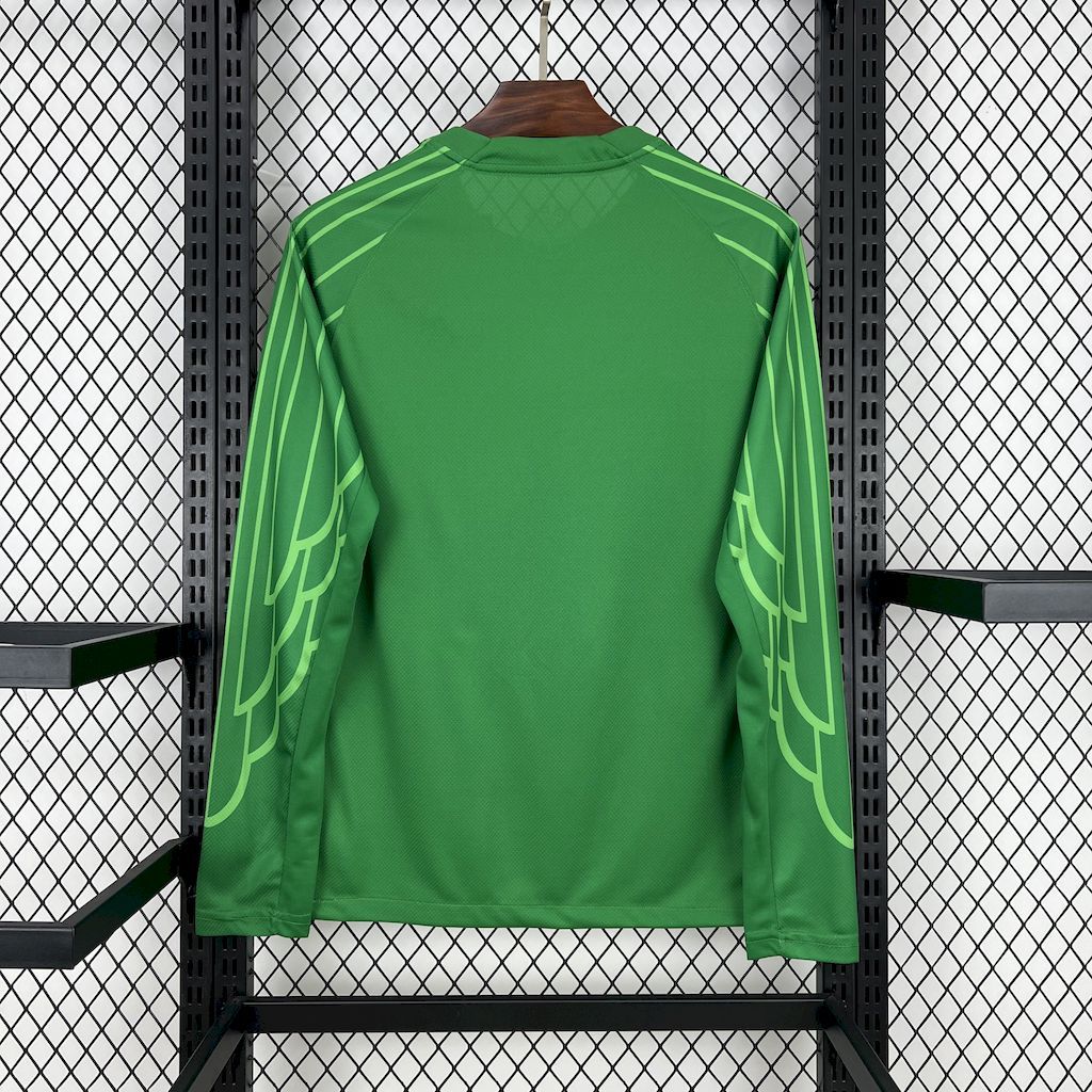 PSG 25-26 Green goalkeeper Long Sleeves Football jersey S-XXL