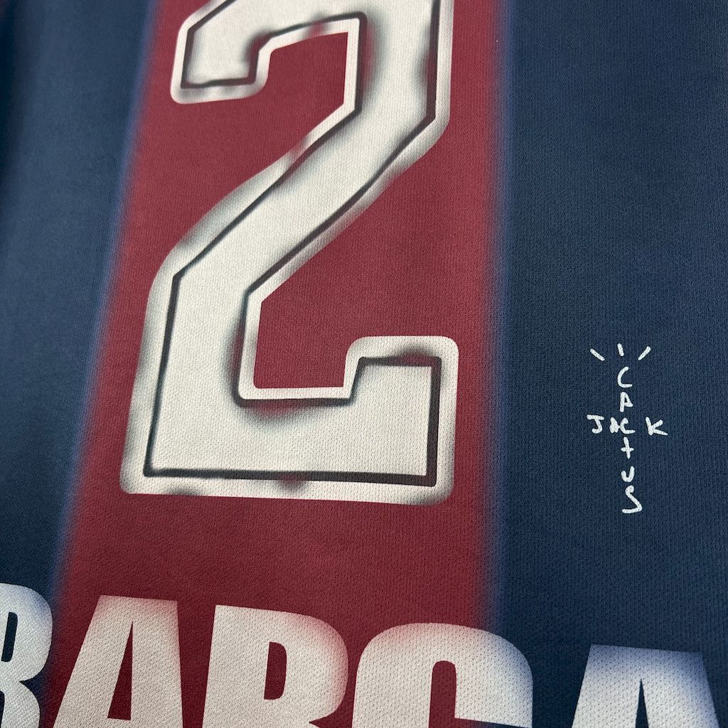 Barcelona 2000-01 Home Retro Skeleton Jersey S-XXL