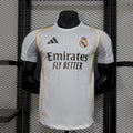 Real Madrid 2025-26 Home Jersey Player Version S-XXL
