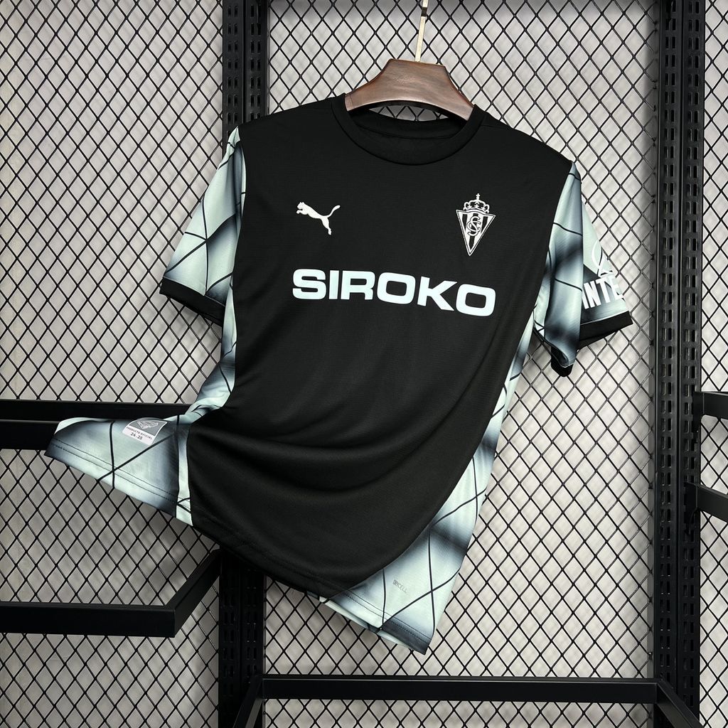 Sporting de Gijon 2024-25 Away Jersey S-XXL S-XXL