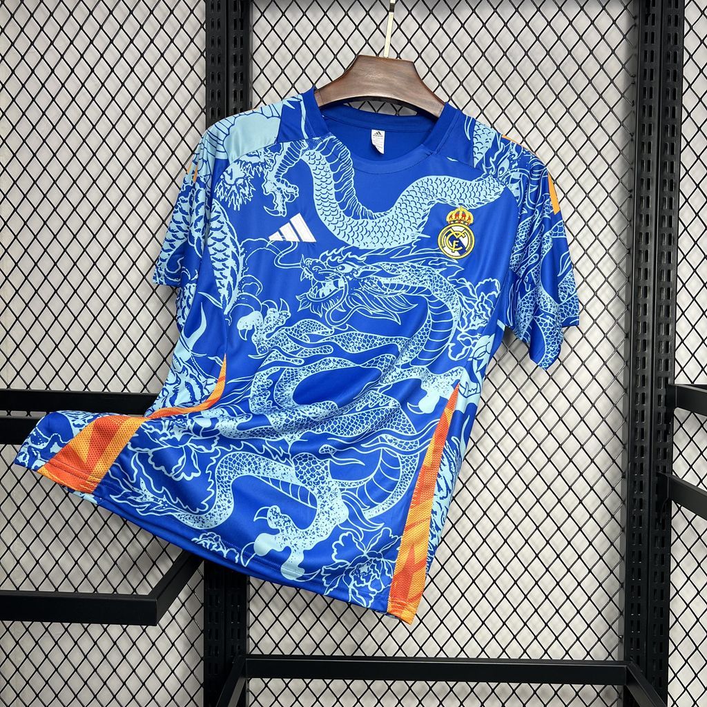 Real Madrid 2024-25 Blue Dragon Special Edition Jersey S-XXL S-XXL