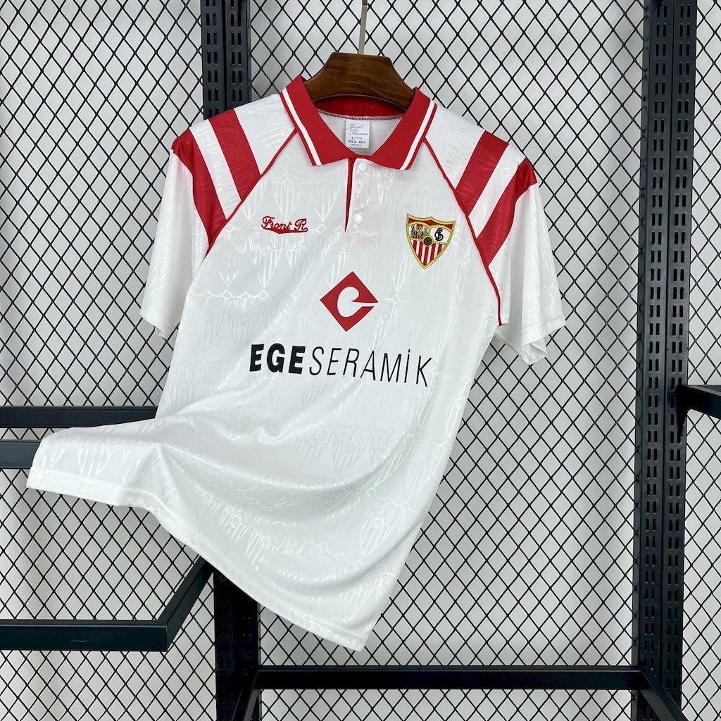Sevilla FC 1992-93 Home Retro Jersey S-XXL