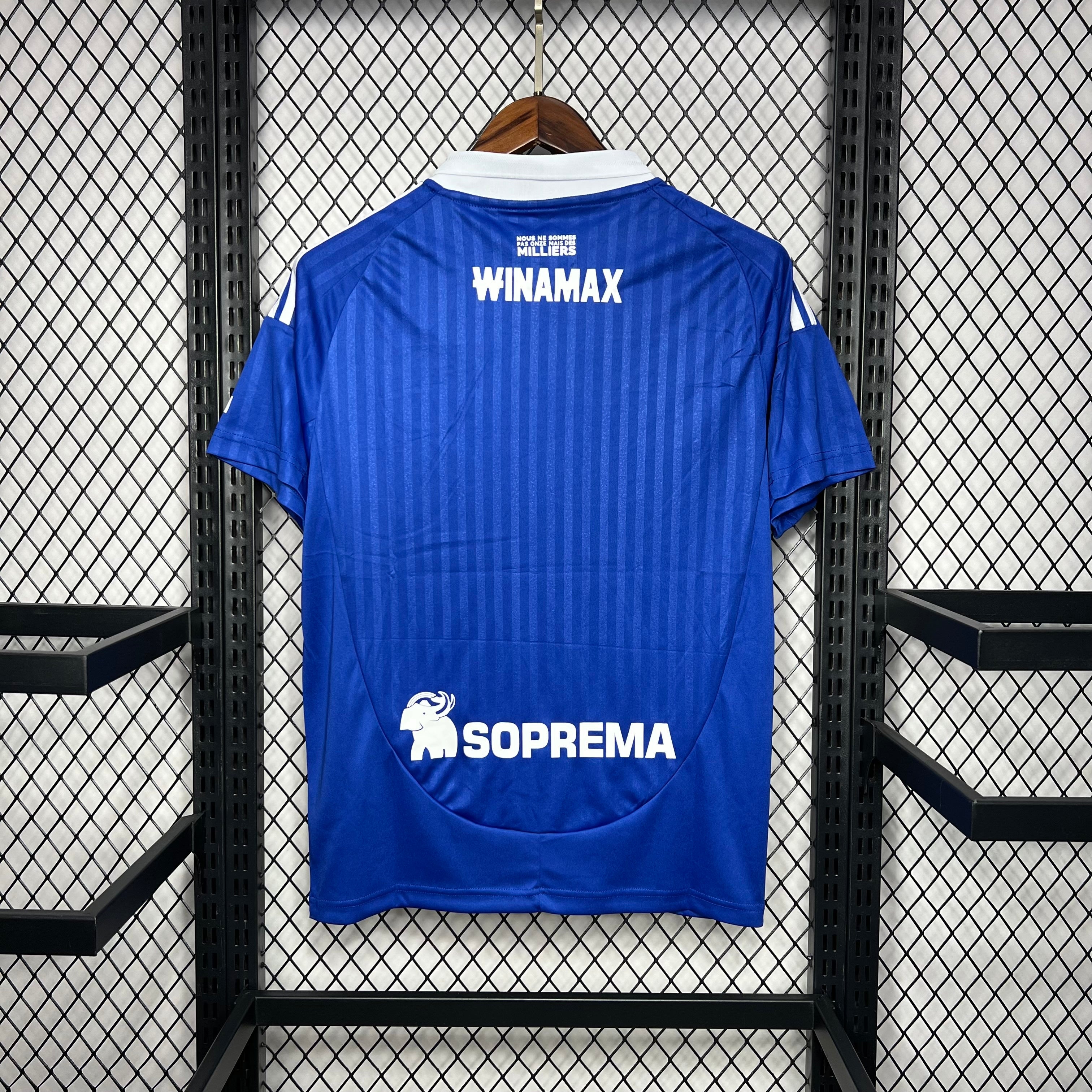 RC Strasbourg Alsace 2024-25 Home Jersey S-XXL