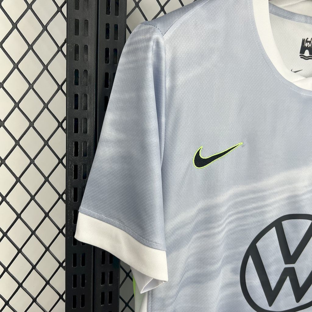 Top 11 Wolfsburg 2025-26 Away Football jersey S-XXL