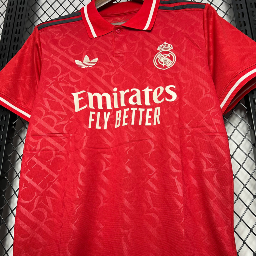 Real Madrid 2024-25 Red Jersey S-XXL