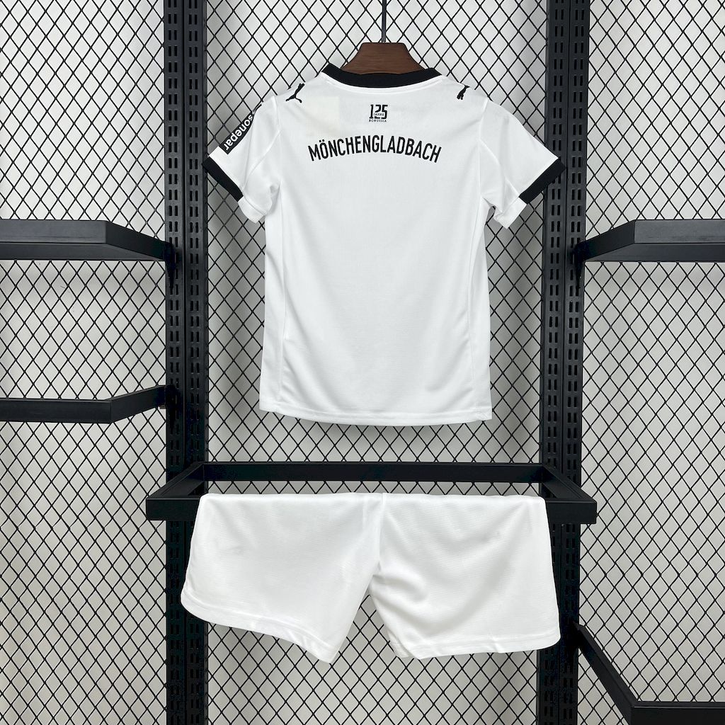 Borussia Mnchengladbach 2025-26 Home Kids Kit S-XXL