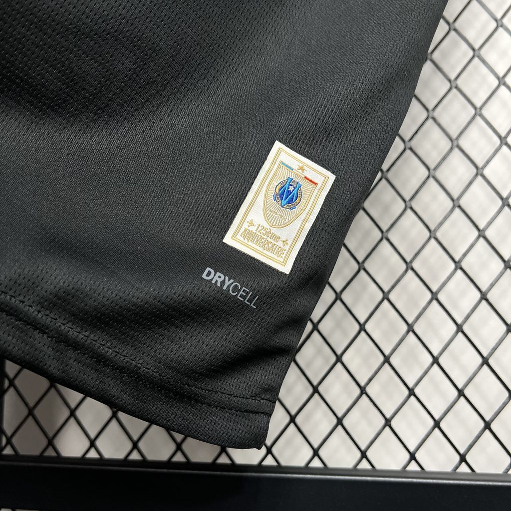Olympique de Marseille 125th Anniversary Black Jersey S-XXL S-XXL