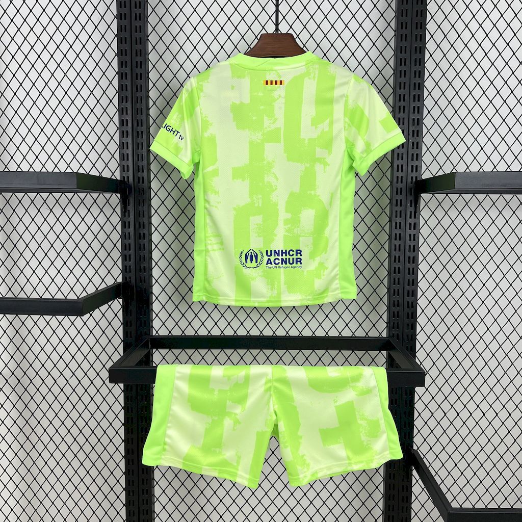 Barcelona 2024-25 Third Travis Scott Edition Kids Kit S-XXL
