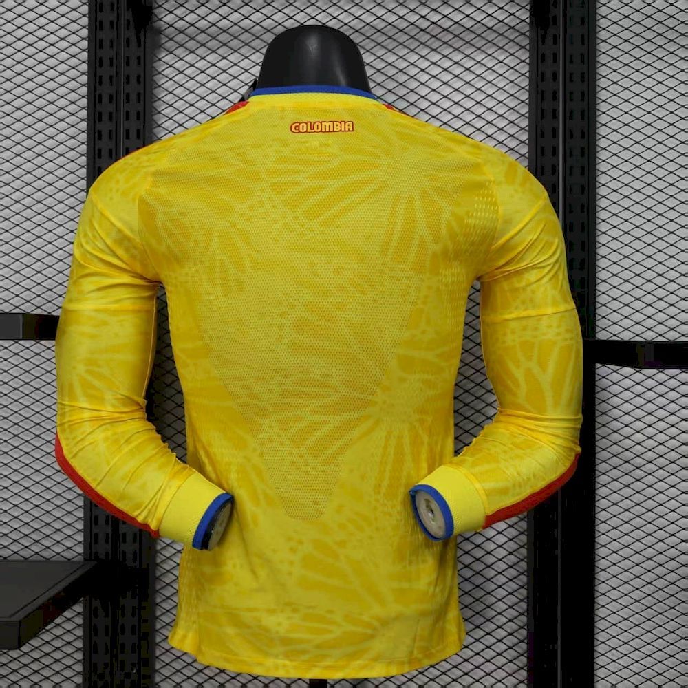 Colombia 2026 - World Cup Home Long Sleeve (Player Version)